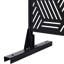 Écran d'intimité en métal H 76 po en métal - autoportant pour l'extérieur et l'intérieur. Idéal jardins, terrasses. , Rouille - Design pour terrasse, patio, balcon. Rouille, élégant, rehausse l'intérieur et l'extérieur