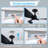 32'' 3 - Blade Large Indooor Ceiling Fan With Light Kit and Remote, 3 LED Colours, 6 Speed Noiseless DC Motor, Timer