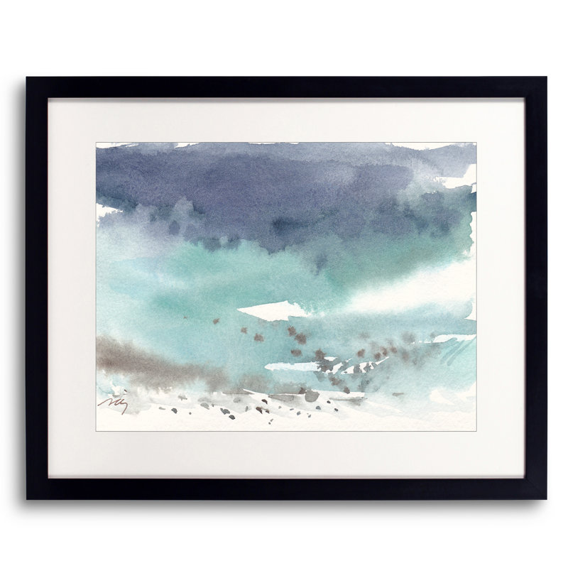 Marina #2 Print by Simona Gocan, Black Framed Paper, 16" H x 20" W