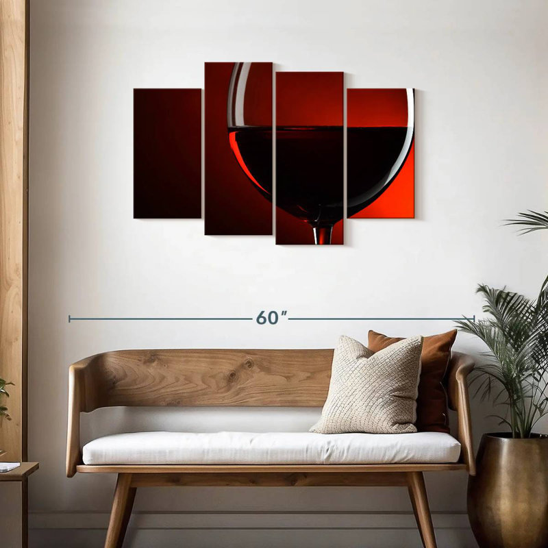 Yarlin Red Wine Glass Silhouette