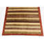 Tapis de zone en laine brun/vert 3 pi 4 po x 6 pi en laine one-of-kind-noué la main Nash