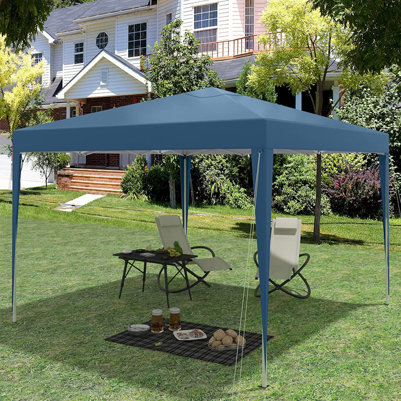 Adisyn 3m x 3m Pop-Up Gazebo, Blue