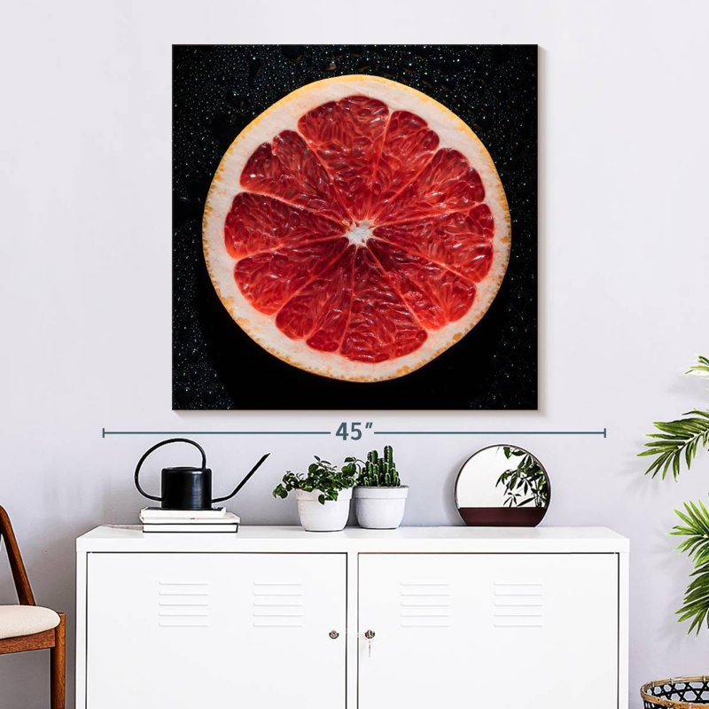 Yarlin Grapefruit, 33" H x 33" W