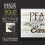 Peace on Earth Sprigs - Reproduction encadrée - Restickable-692843338-692843340