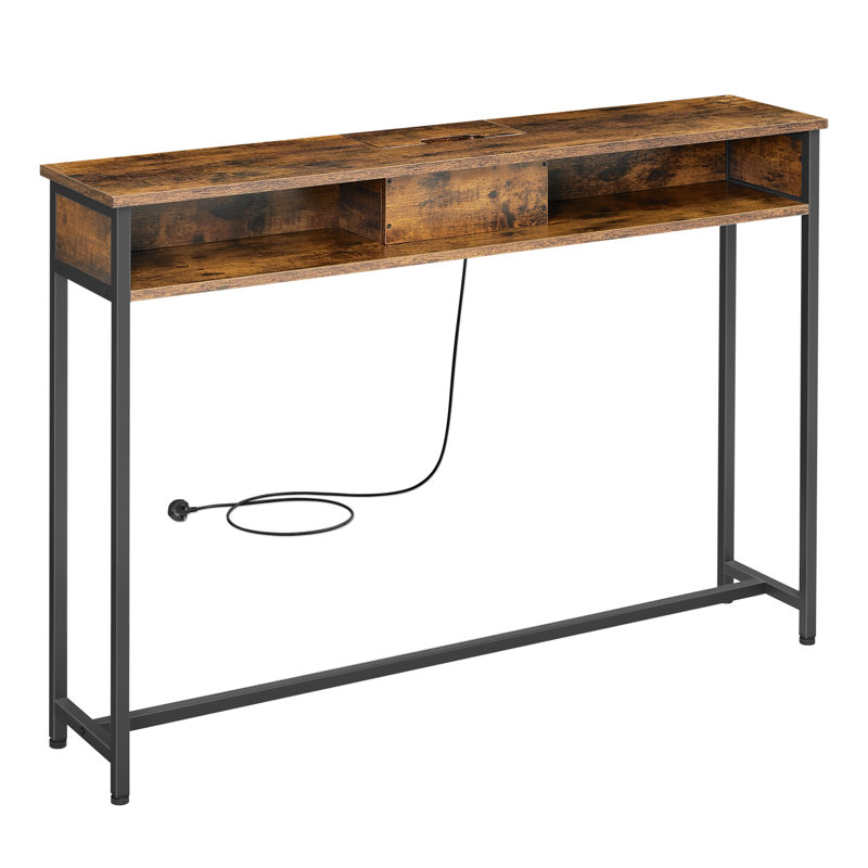 Adoria 120cm Console Table, Brown/Grey