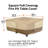 The Twillery Co.® Paulding 64'' W x 64'' D Fire Pit Cover