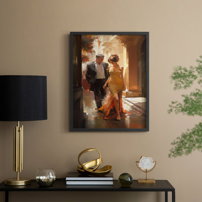 WOMEN Series CMXCII - reproduction encadrée de qualité supérieure - prête à être accrochée - aucun clou requis
