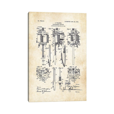 " Tattoo Machine (Charlie Wagner) " by Patent77