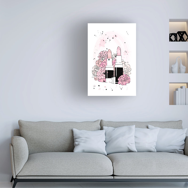 Art sur toile Martina Peony, H 19 po x l 12 po x P 2 po