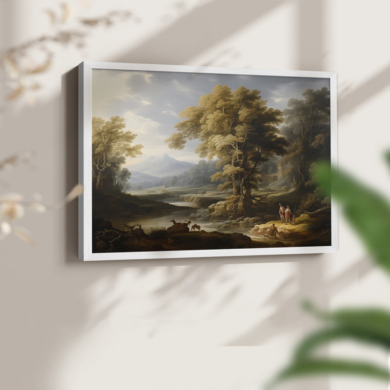 Faune, série III, reproduction encadrée, H 11 po x l 14 po, Blanc