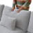 3-Piece Upholstered Modern  Chenille Fabric Modular Sofa With Ottoman-1651421163