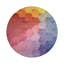Sous-verres ronds Hex-119015093