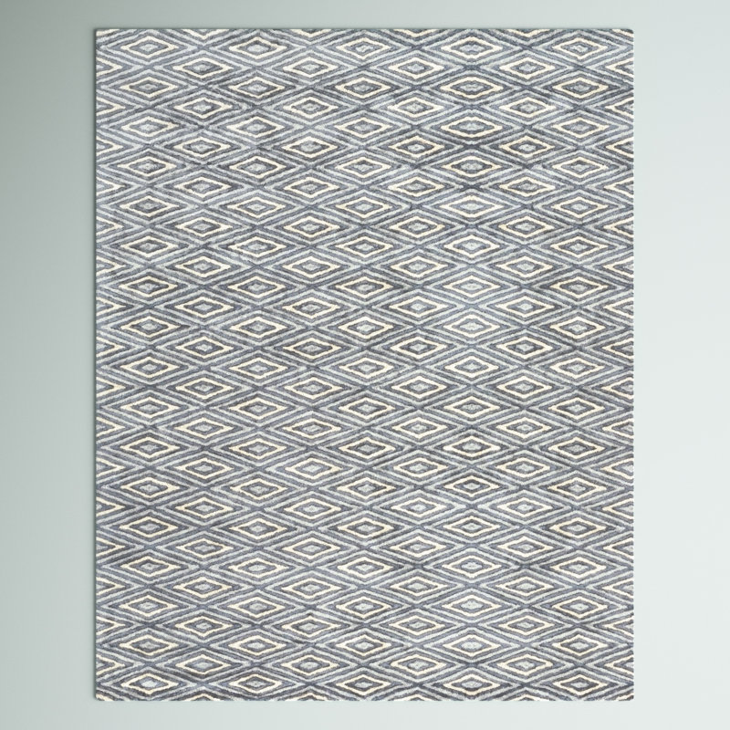 Laskowski Viscose Geometric Indoor Rug, Runner 2'6" x 8'