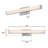 15 Watt LED Indoor Vanity Lighting, Color Temperature Selection, Brushed Nickel, Frosted Acrylic