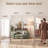 Extra Large Metal Framed Mirror, Floor Standing Full Length Mirror for Bedroom, Living Room or Home Gym-2067906270-2067906241