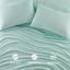 Ensemble de 4 très grands draps 100% molleton ultra doux et moelleux, boulochage, lavable à la machine, avec drap plat et 2 taies d'oreiller