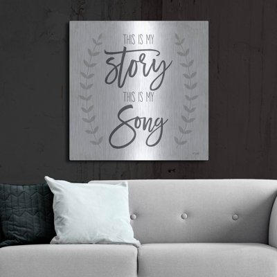 'This is My Story I' by Kate Sherrill, Metal Wall Art
