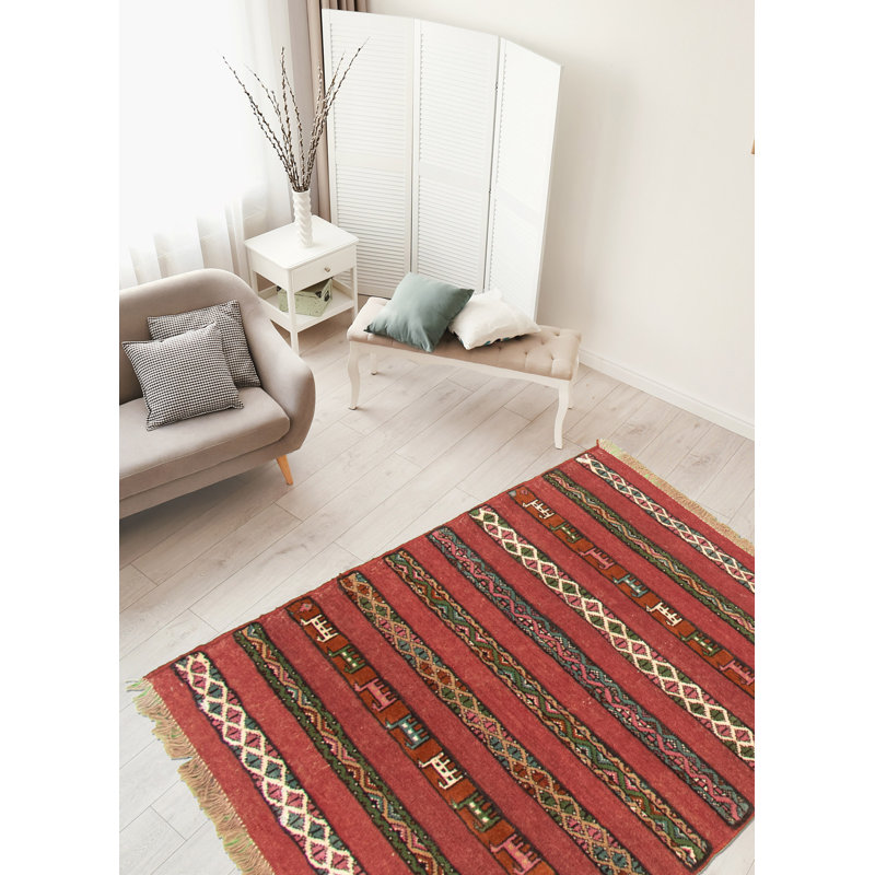 Wool Southwestern Indoor Rug