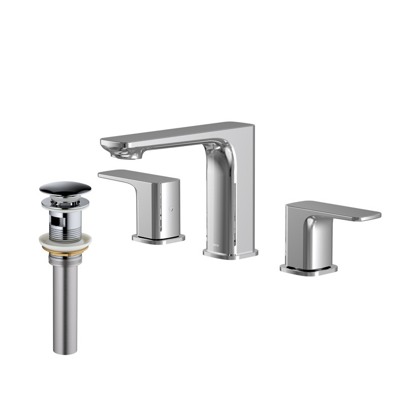 Venda 2-handle Bathroom Faucet with Drain Assembly, Chrome