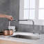 Robinet d'évier de cuisine, robinets de cuisine escamotables avec bec pivotant, S6127PR-XX-WF-92341276
