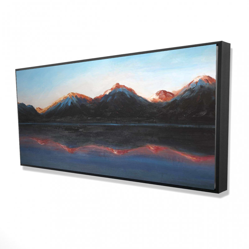 Mountains Landscape Framed Canvas - Bedroom Home Decor