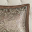 Ensemble d'édredon 12 pièces avec draps en coton bleu / brun-121107970-121107967