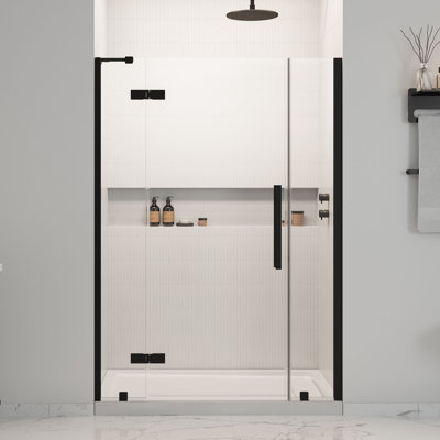 Ensemble de porte de douche à charnière pivotante sans cadre avec alcôve OVE Decors Tampa, 2025