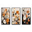 Retro Terracotta Wildflowers Illustration - ensemble de 3 impressions-1232356368-1232356378