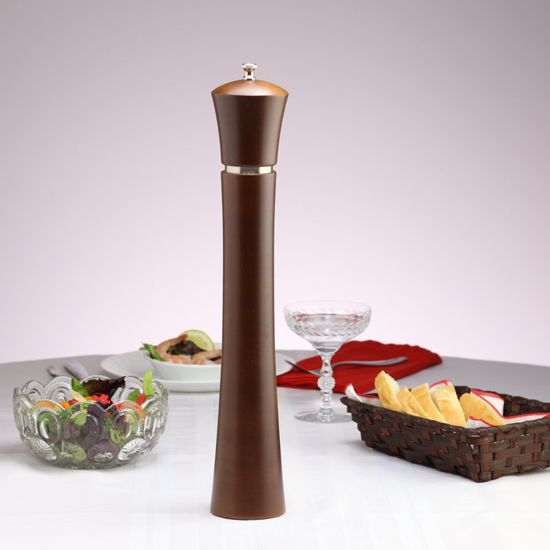 Chef Specialties Pueblo Pepper Mill, 17" H x 2.8" W x 2" D
