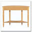 Console demi-lune avec tiroir et tablette-1760925156