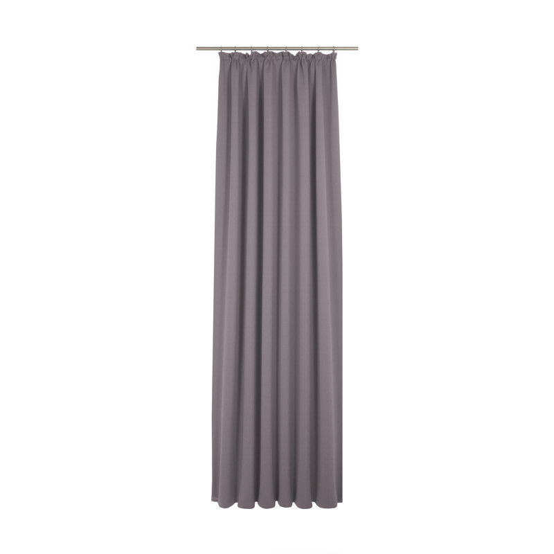 Semi Sheer Curtains, 145cm Width x 145cm Drop, Purple