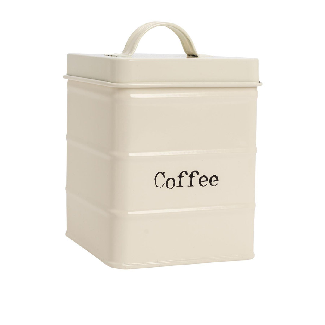 Harbour Housewares Vintage Metal Kitchen Coffee Canister