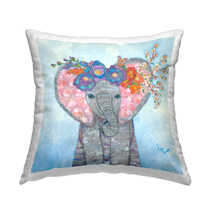 Abstract Throw Pillow