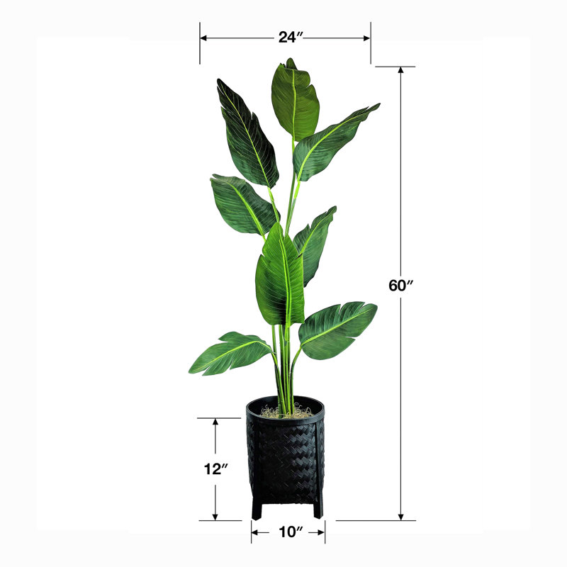 Arbre 60 po avec panier artificiel 60 po