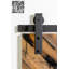 Ensemble de quincaillerie pour porte de grange standard plate-711187912-767103753