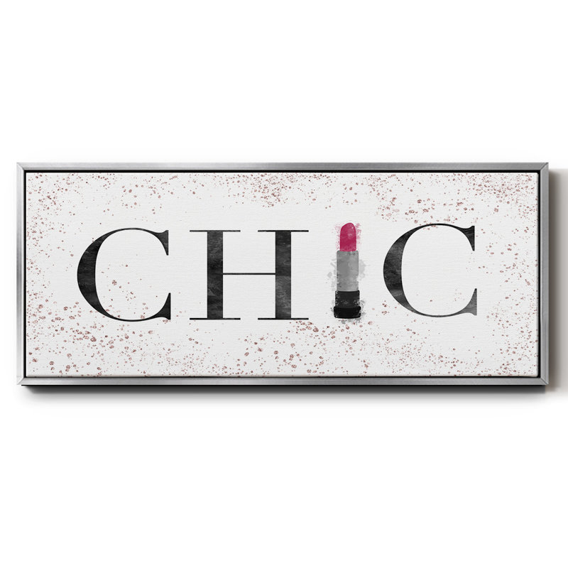 Chic - toile encadrée, 8" H x 20" W
