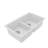 Karran Quartz 32'' X 19-1/2'' Double Bowl 50/50 Undermount Kitchen Sink Kit-54821672