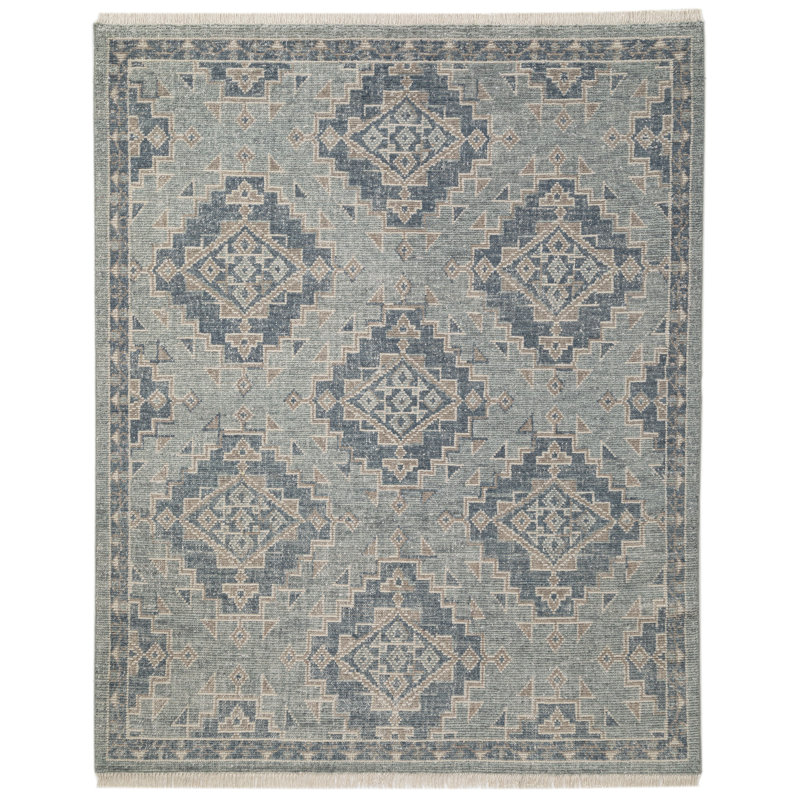 Tapis en laine noué à la main Maeve Whitley, Rectangulaire 3 pi x 5 pi