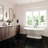 Palazza 12 in. x 24 in. Matte Porcelain Marble Look Floor and Wall Tile-70597418