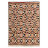 Moroccan Hand Knotted Wool Geometric Area Rug