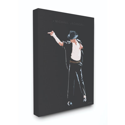 «Michael Jackson Famous People Char design Fashion», impression sur toile
