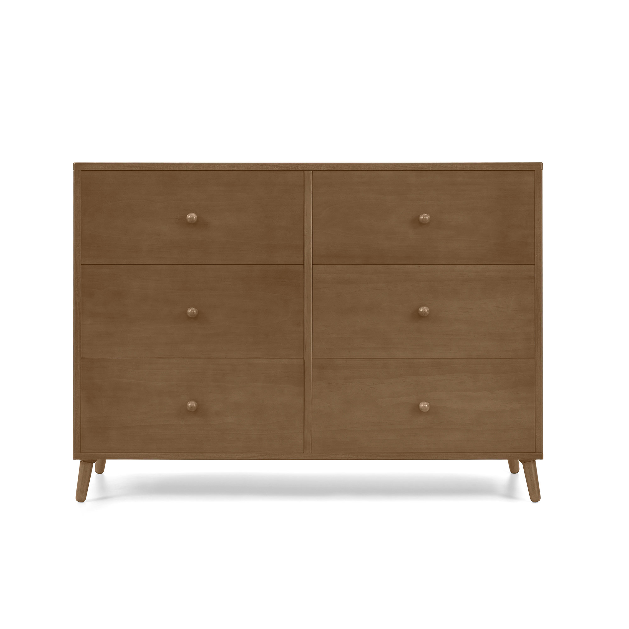 Delta Children Essex 6 Drawer Dresser, Chestnut