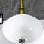 Lavabo vasque en céramique blanche