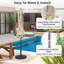 230cm Tilt Market Parasol-1018182943