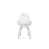 Blanc / Chrome