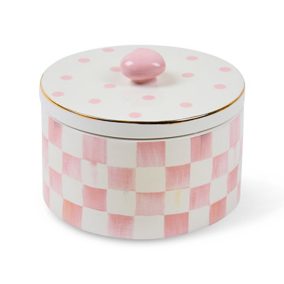 Rosy Check Trinket Box