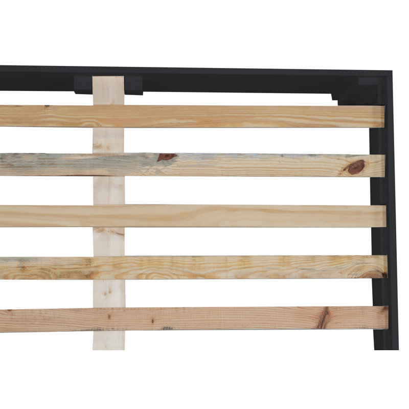 Emilia Platform Bed, Black, King