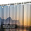 Rideau de douche Sunrise Safari-183689990