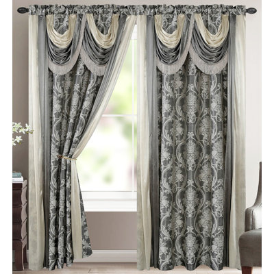 Room Darkening Single Curtain Panel