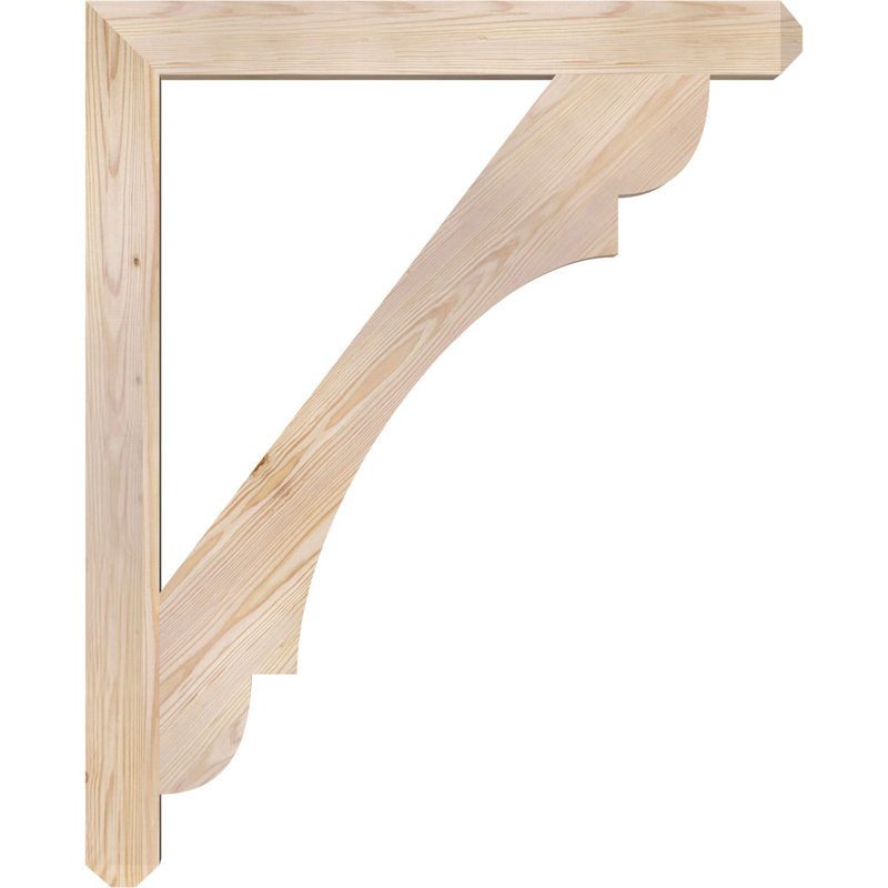 Support pour artisan olympique, Douglas (lisse), 42"H x 3.5"W x 34"D